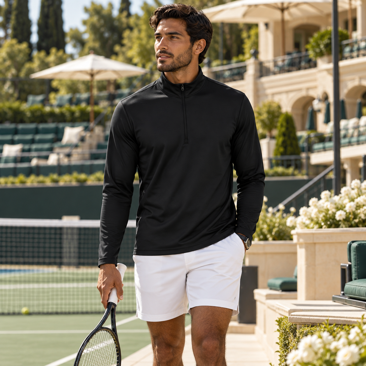Fusion Performance Quarter-Zip by KOURTLY