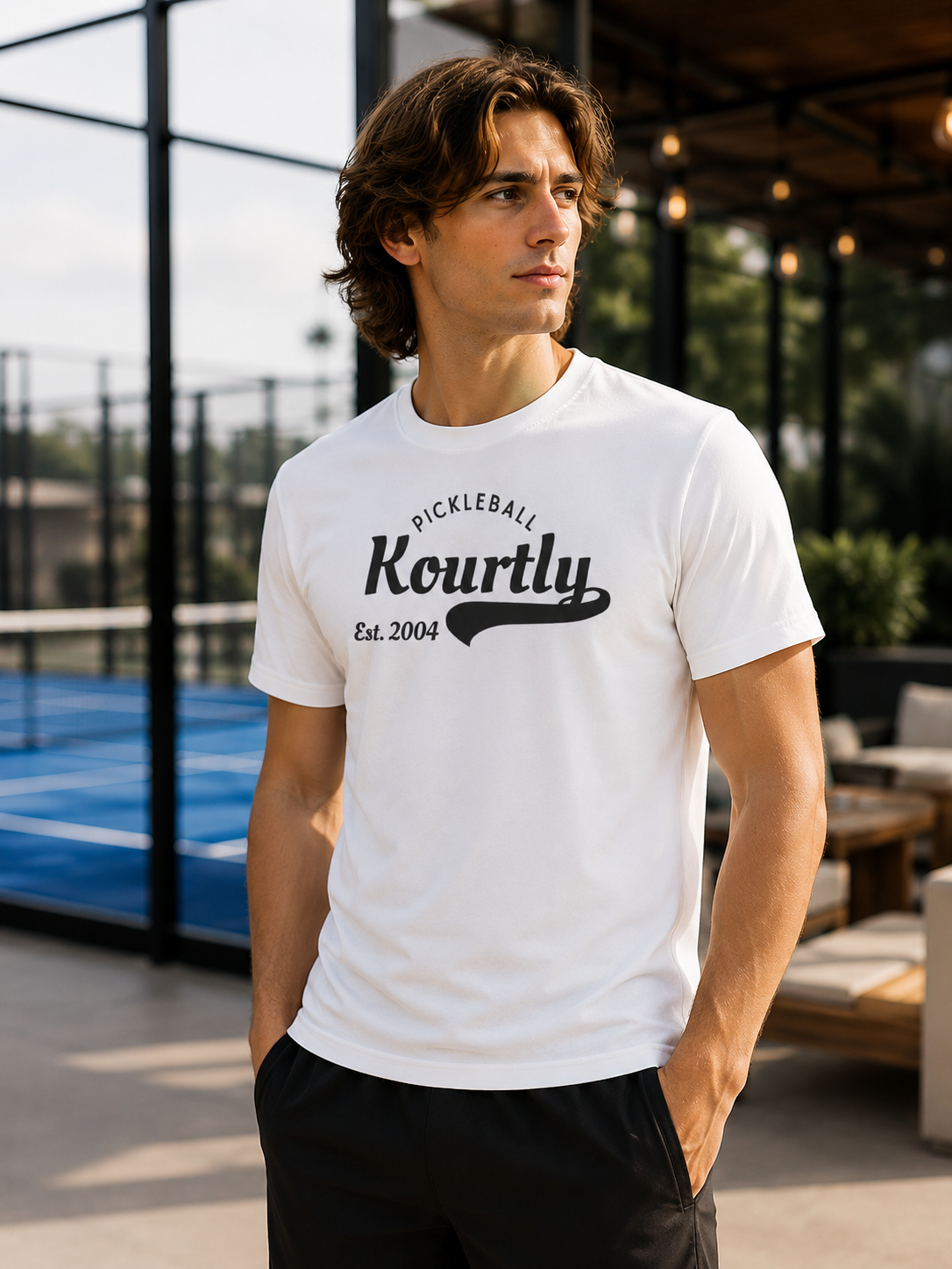 KOURTLY Signature Pickleball Tee