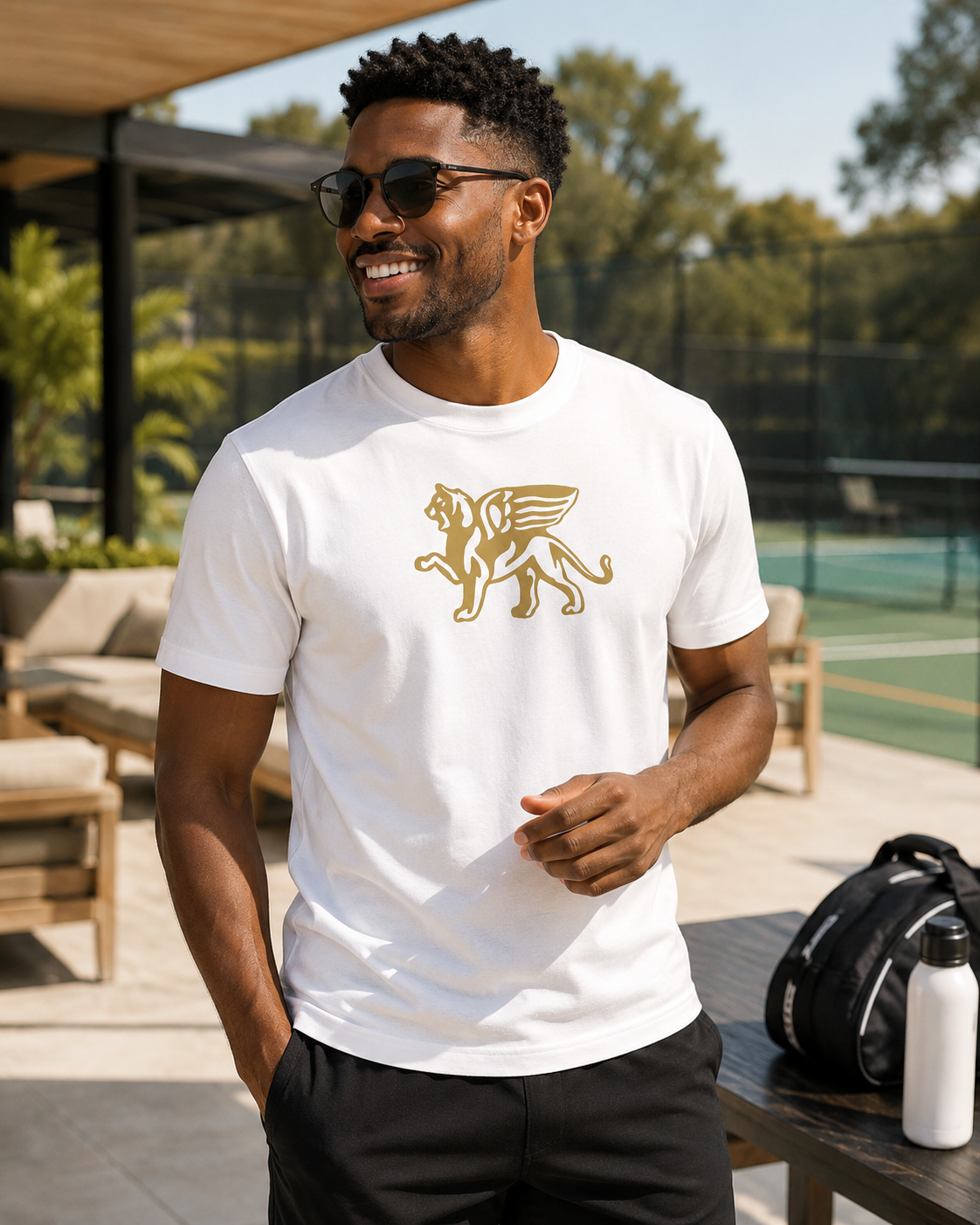 Comfort Gold Lion Tee
