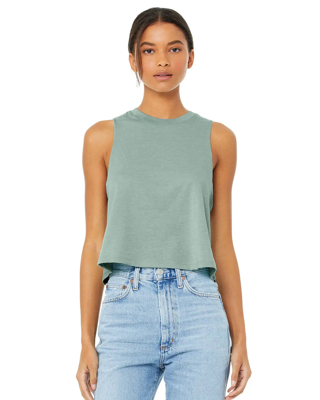 Women's Racerback Cropped Tank KOURTLY by Loriet Sports