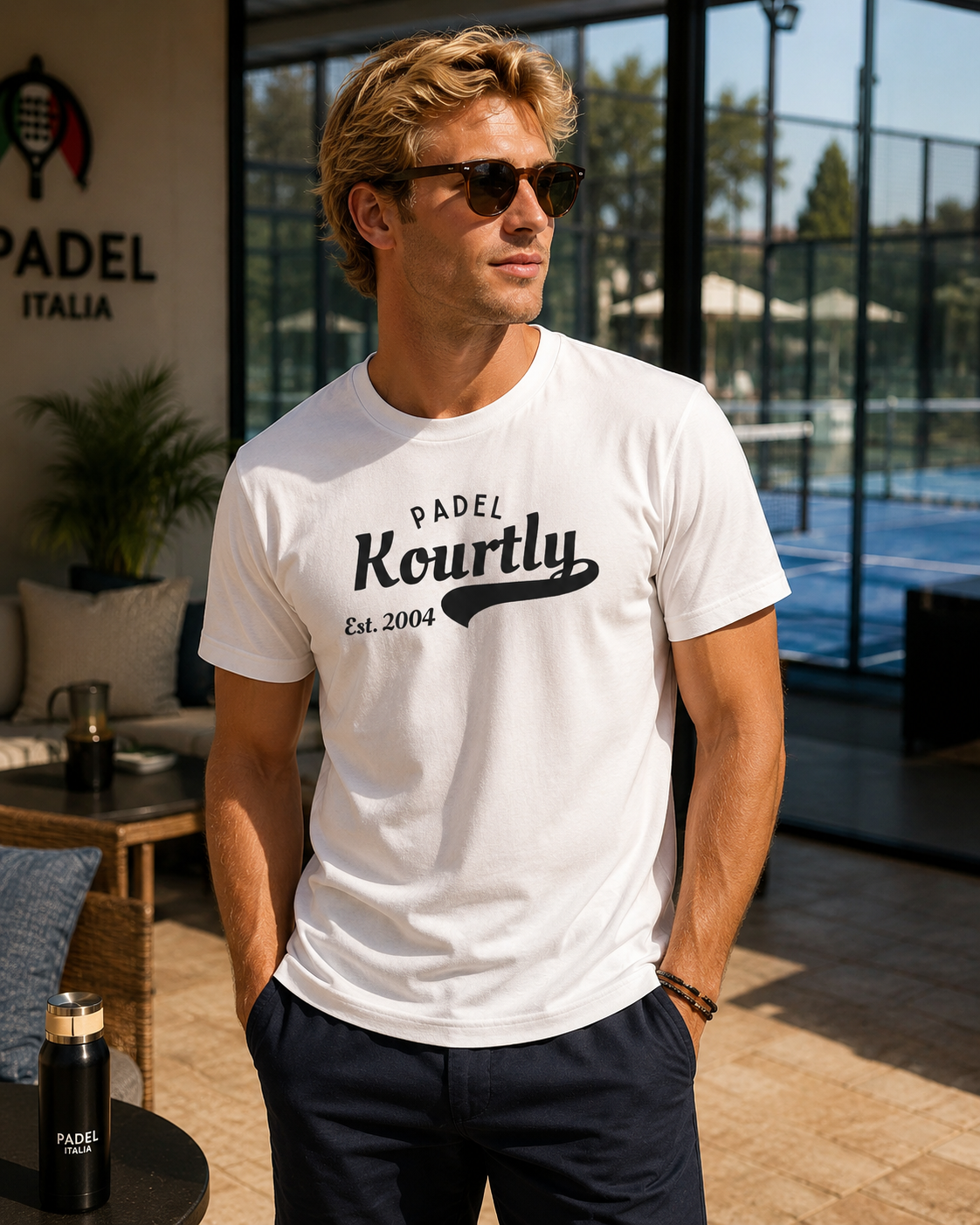 KOURTLY Padel Comfort Tee