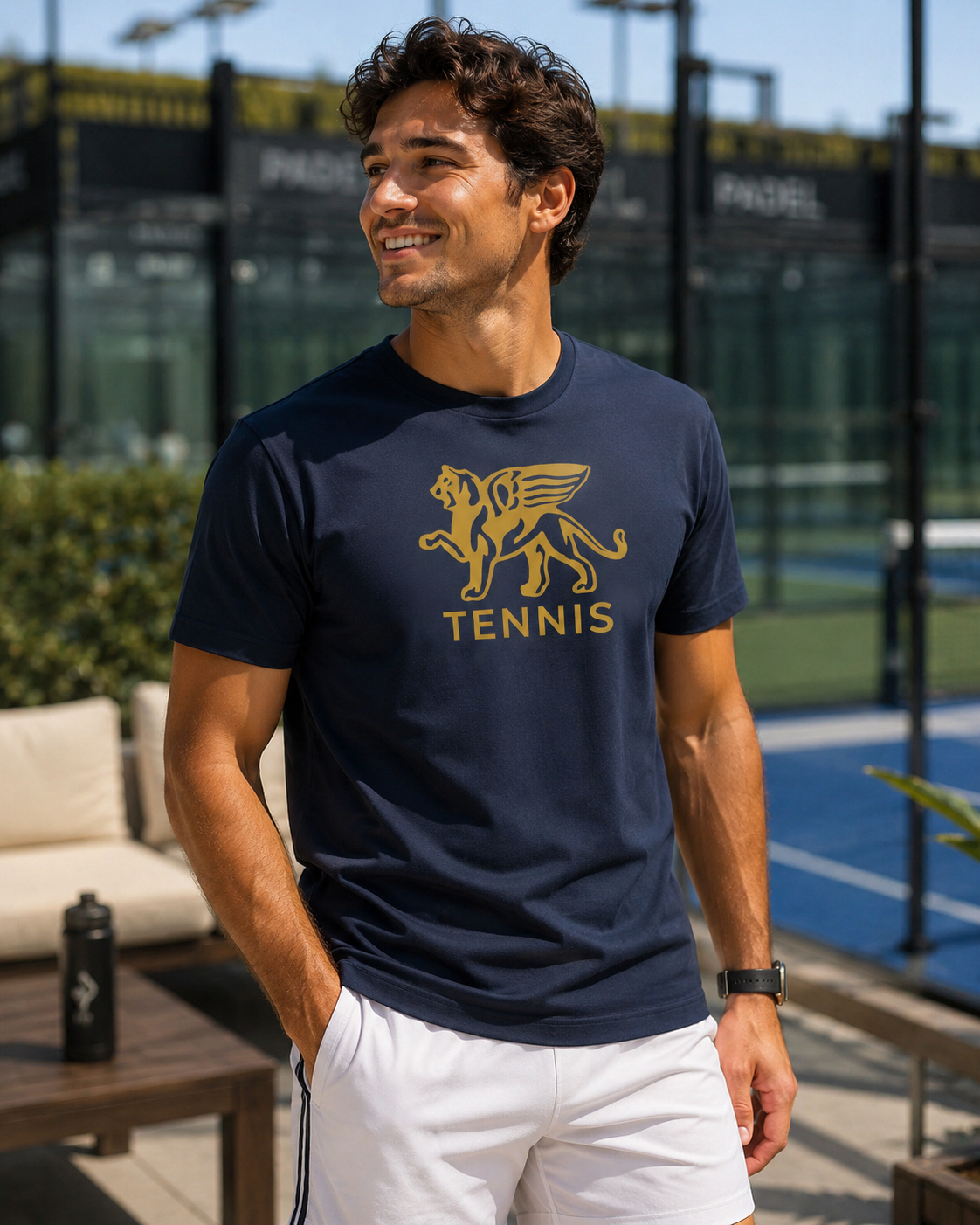 Gold Lion Pro Tennis Tee