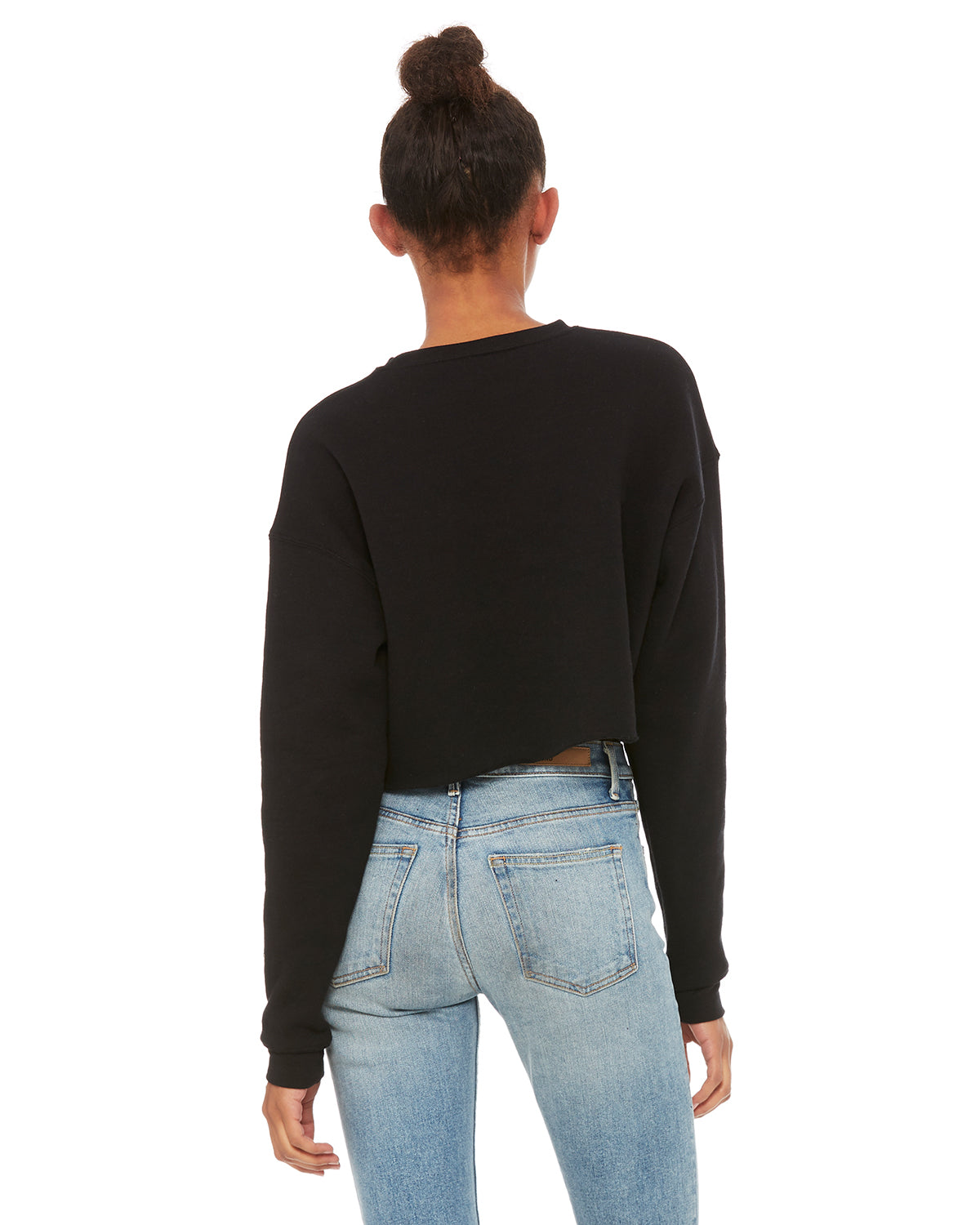 Women's Cropped Crew Fleece KOURTLY by Loriet Sports