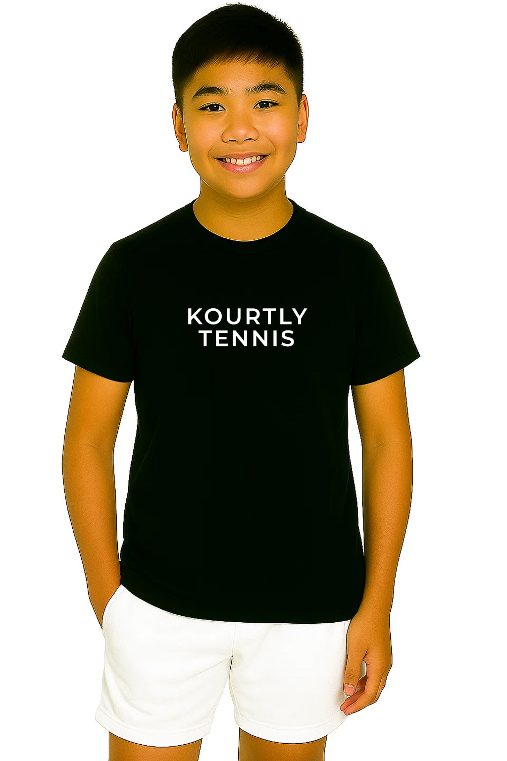 Boys KOURTLY Tennis Comfort Tee Loriet Activewear