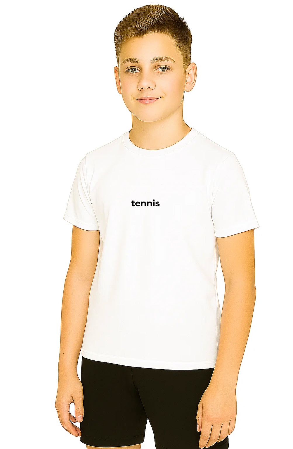 Boys Comfort Tennis Tee KOURTLY by Loriet Sports