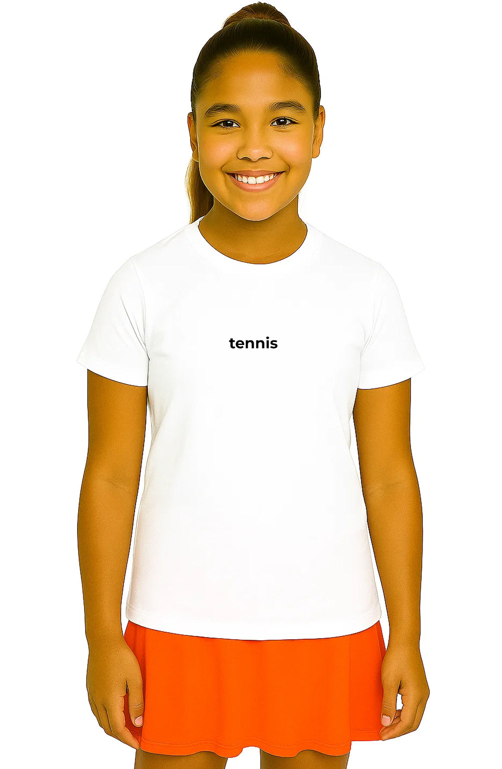 Girls Comfort Tennis Tee Loriet Activewear