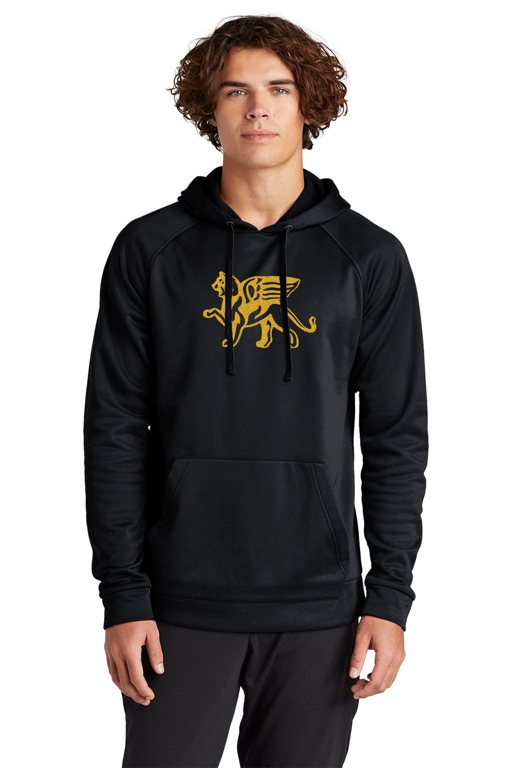 Gold Lion Expert Performance Hoodie KOURTLY by Loriet Sports