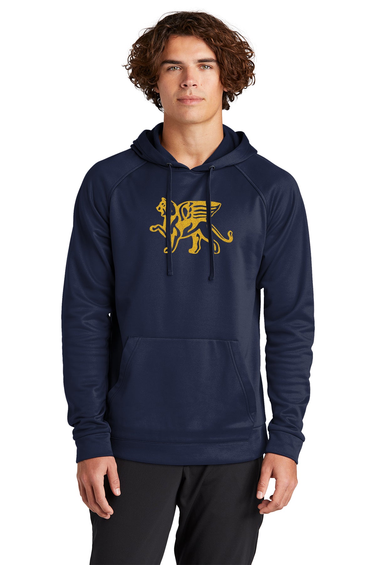 Gold Lion Expert Performance Hoodie KOURTLY by Loriet Sports