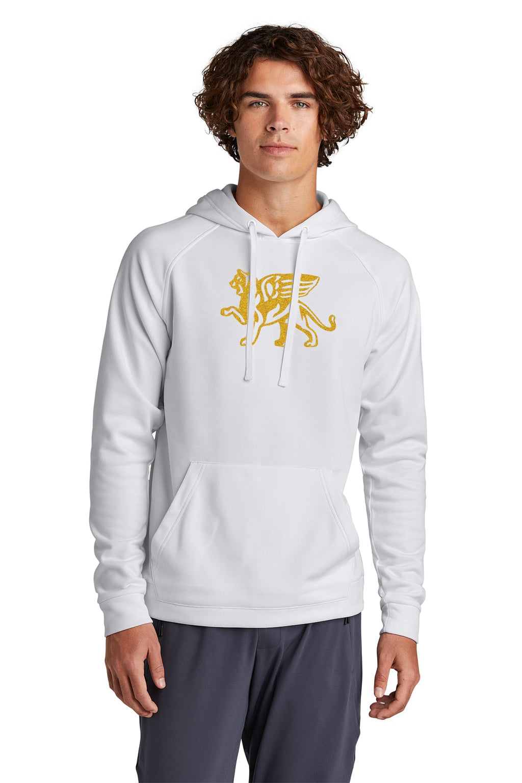 Gold Lion Expert Performance Hoodie KOURTLY by Loriet Sports