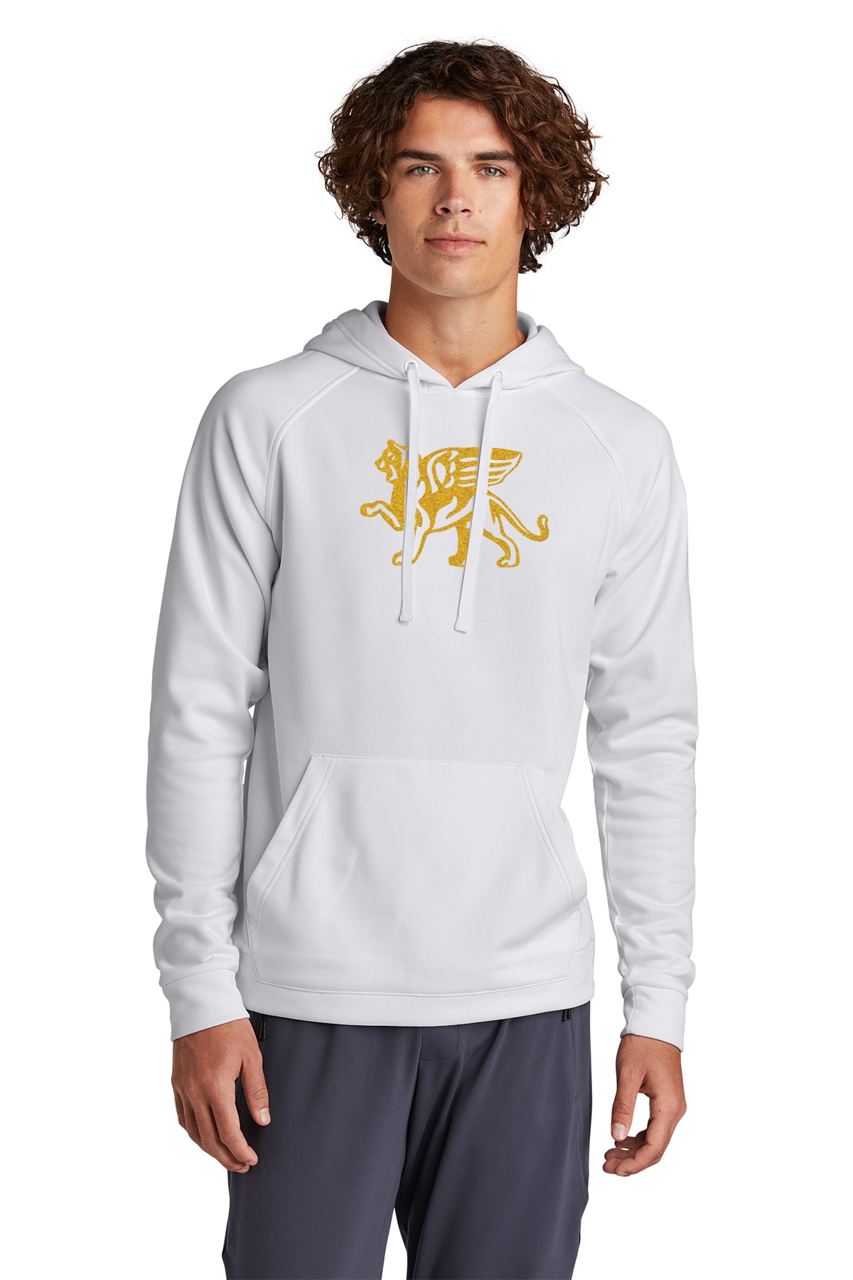 Gold Lion Expert Performance Hoodie KOURTLY by Loriet Sports