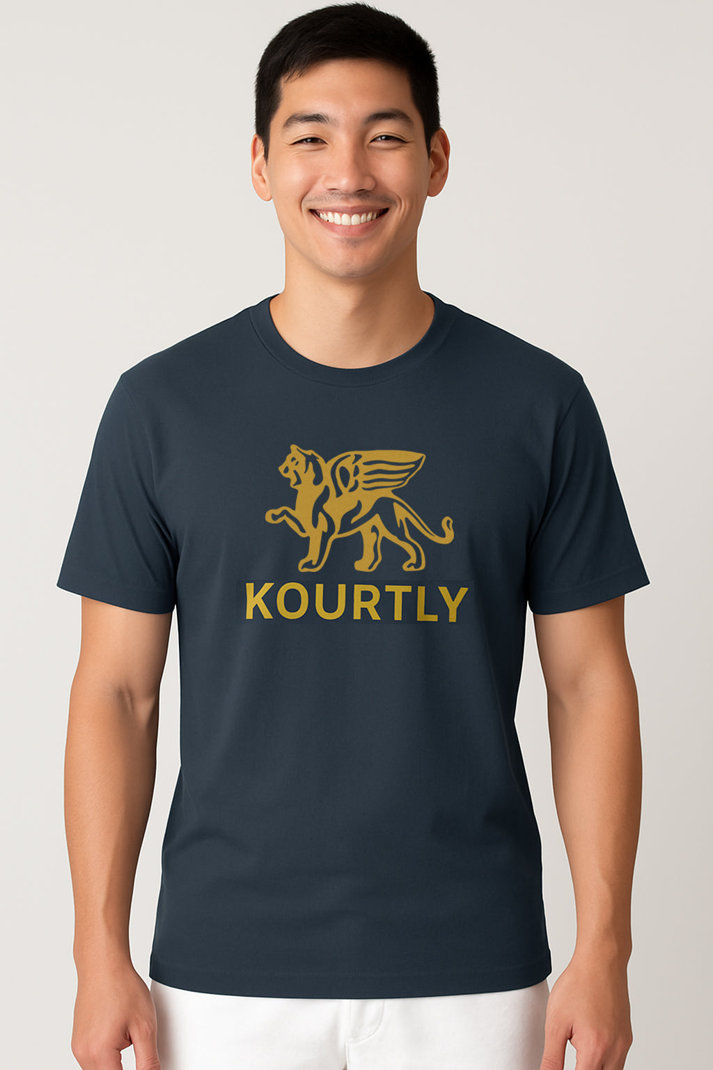 Gold Lion Pro Team Tee KOURTLY by Loriet Sports