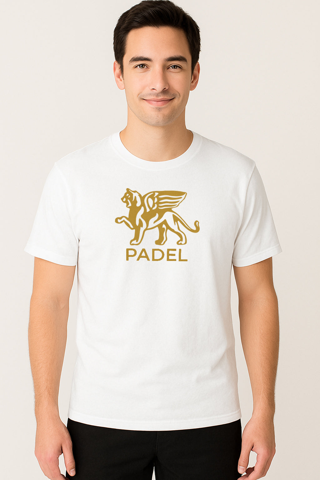 Gold Lion Pro Padel Tee Loriet Activewear