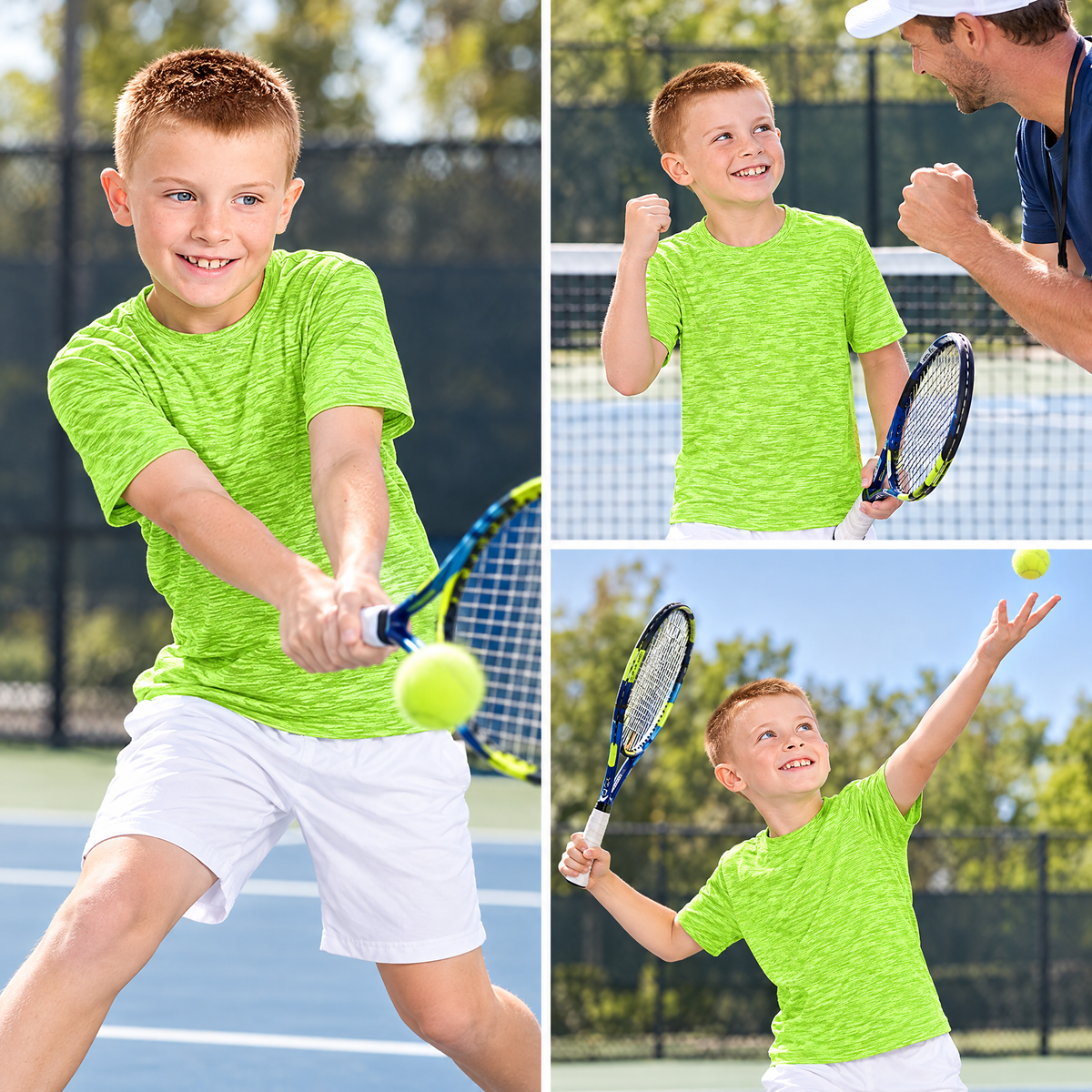 Boys Laser Performance Top lifestyle montage