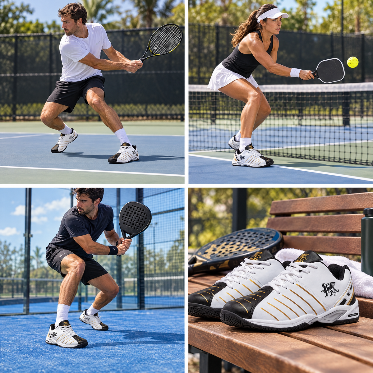 KOURT1 court shoes lifestyle montage