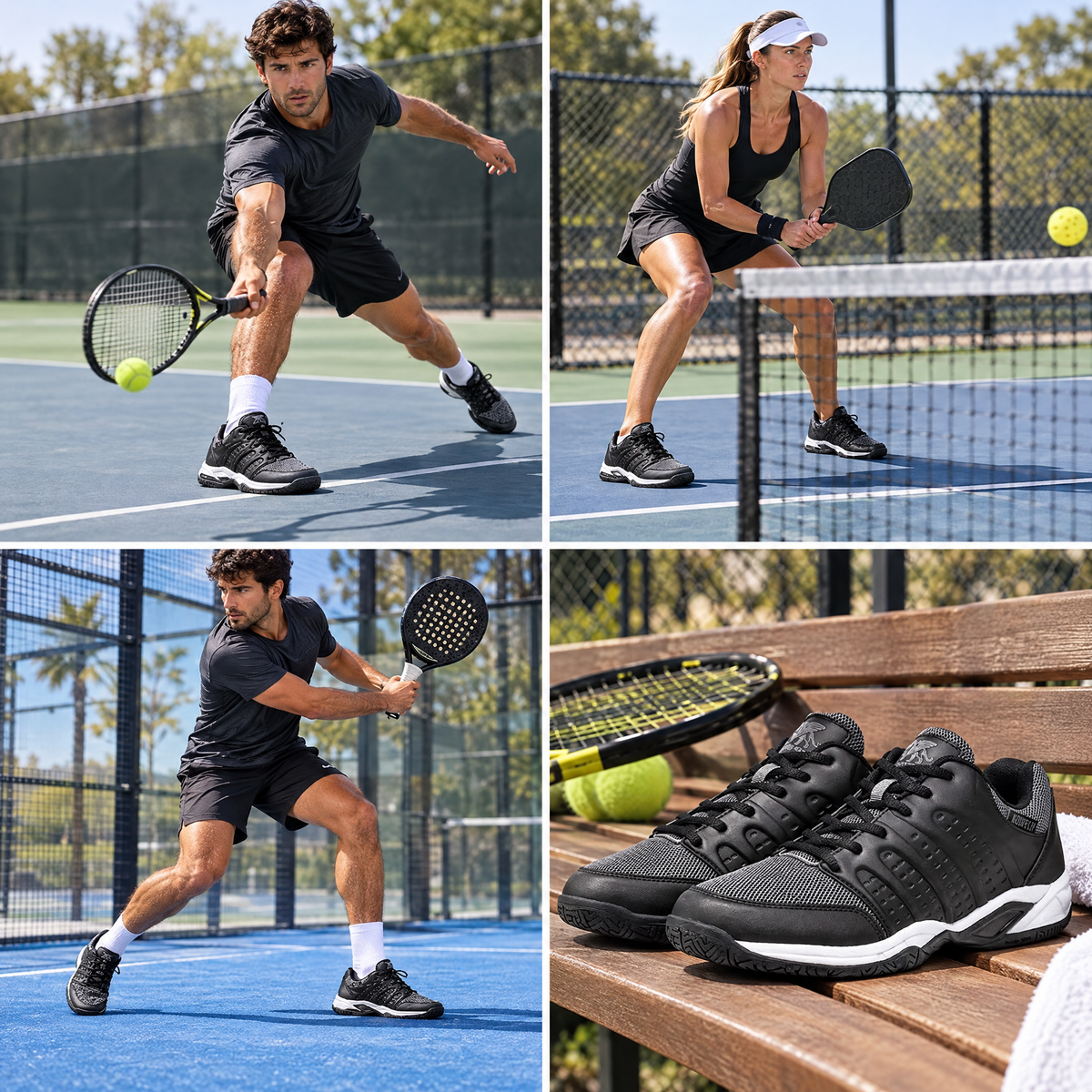 KOURT2 court shoes lifestyle montage