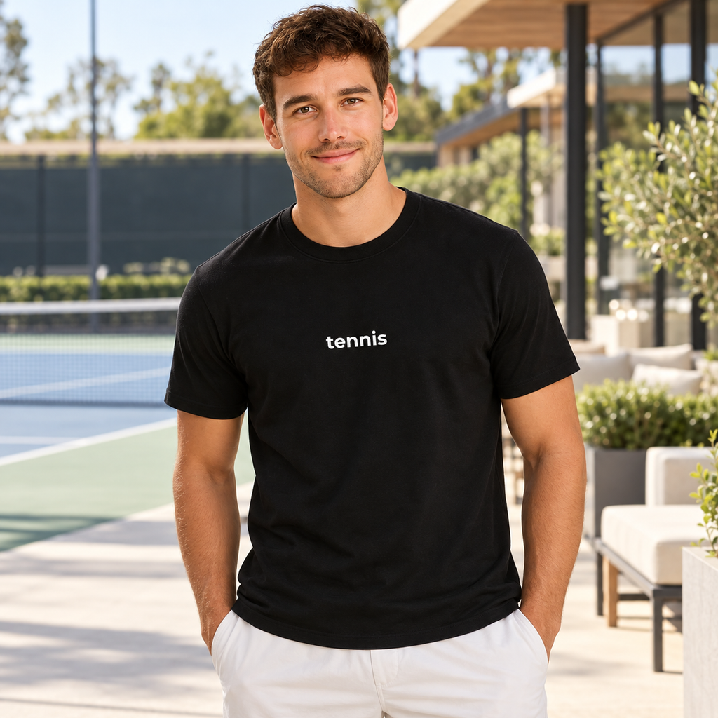 Comfort Tennis Tee by KOURTLY