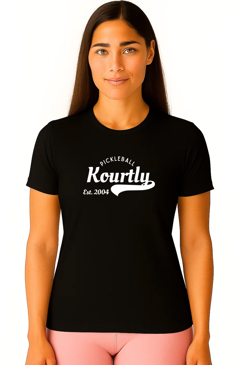 Women KOURTLY Signature Pickleball Tee KOURTLY by Loriet Sports