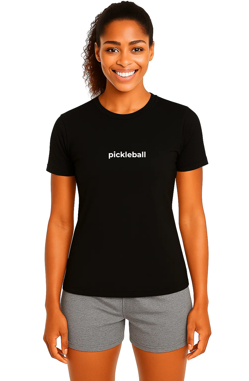 Women Comfort Pickleball Tee KOURTLY by Loriet Sports