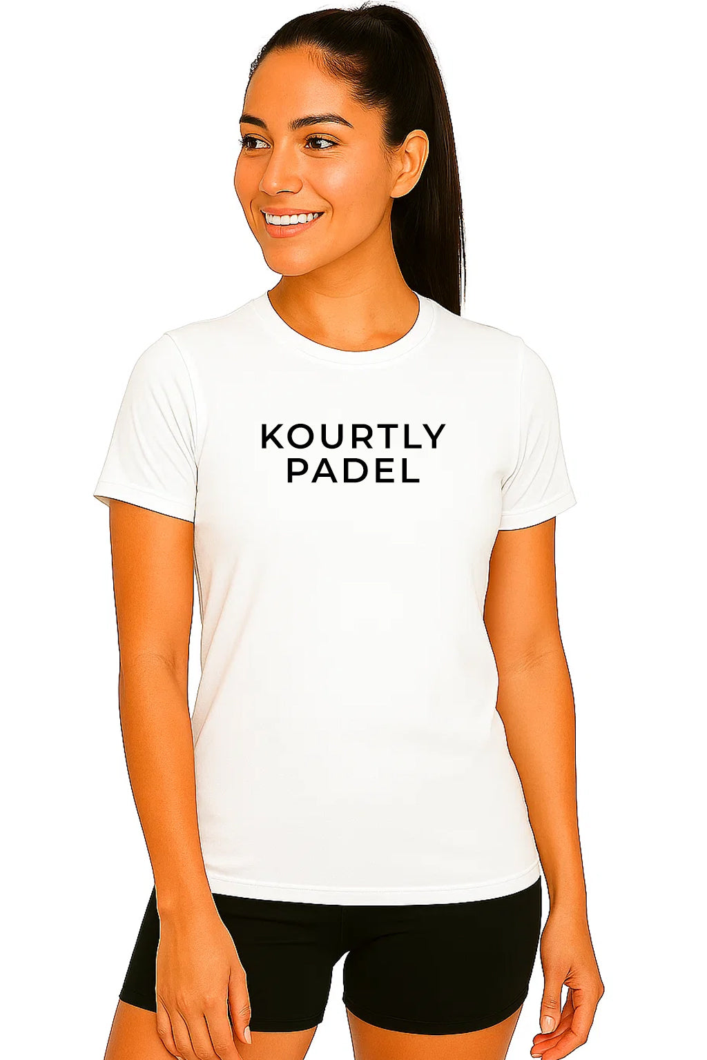 Women KOURTLY Padel Comfort Tee Loriet Activewear