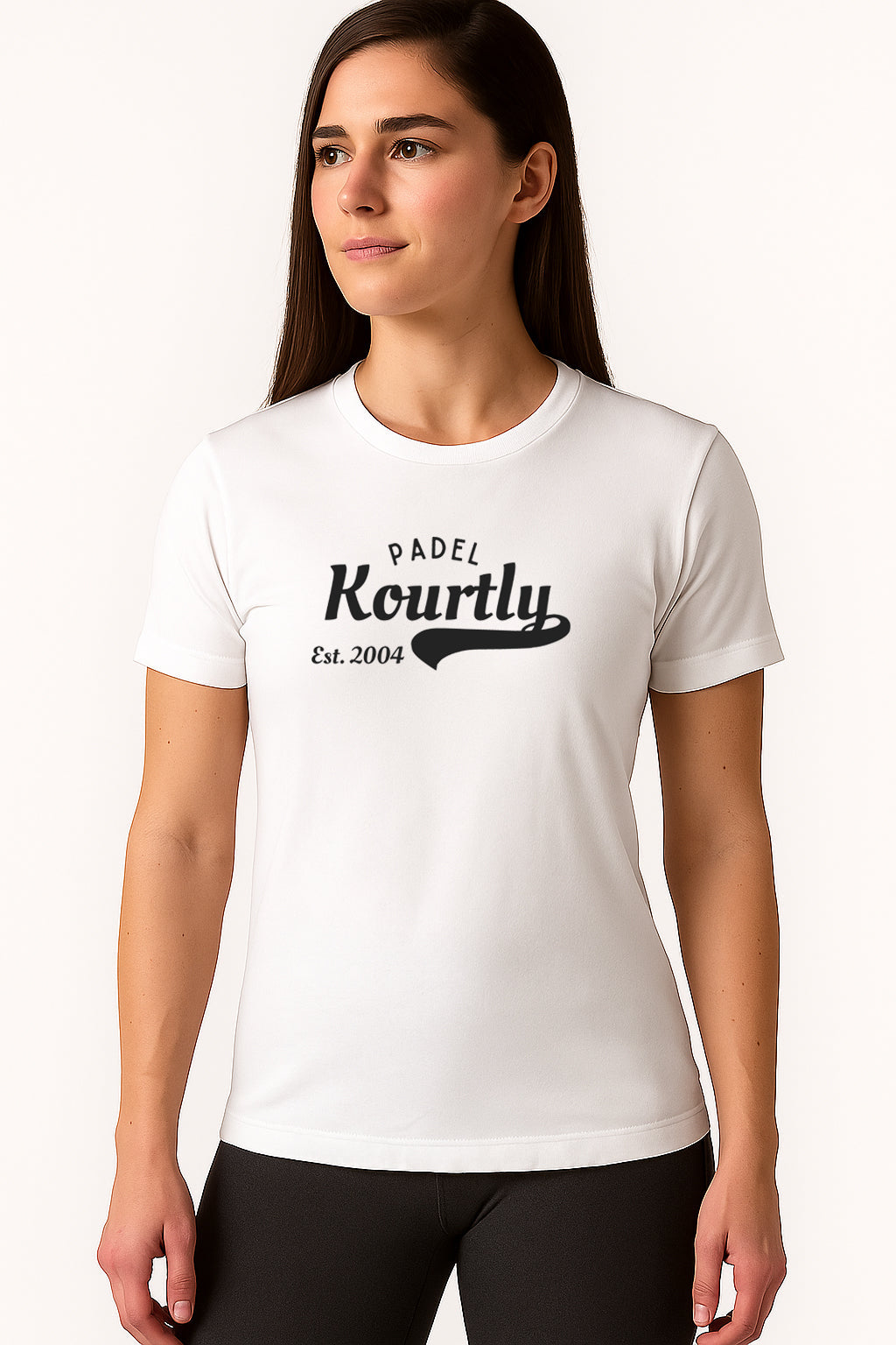 Women KOURTLY Signature Padel Tee KOURTLY by Loriet Sports