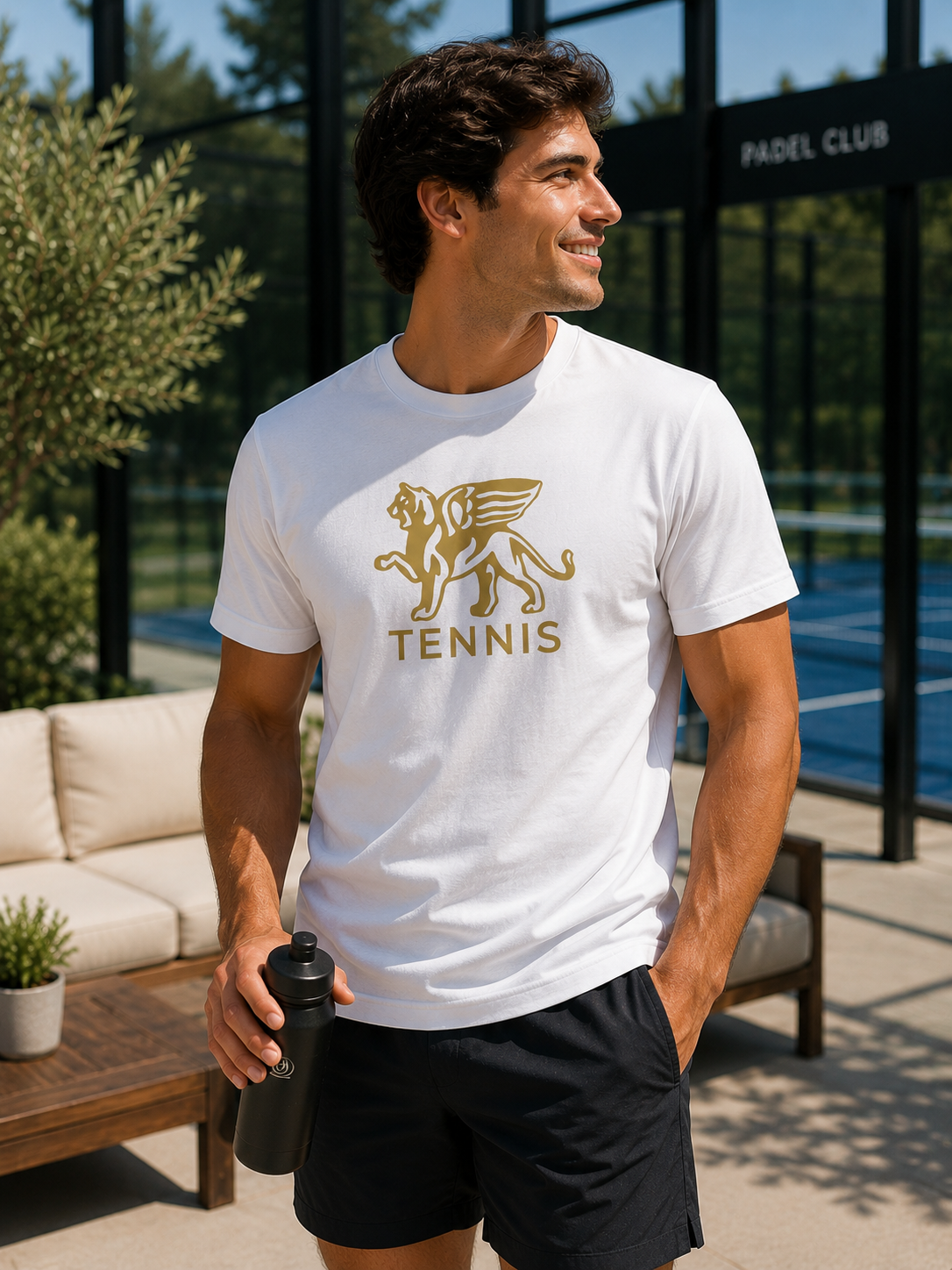 Gold Lion Pro Tennis Tee