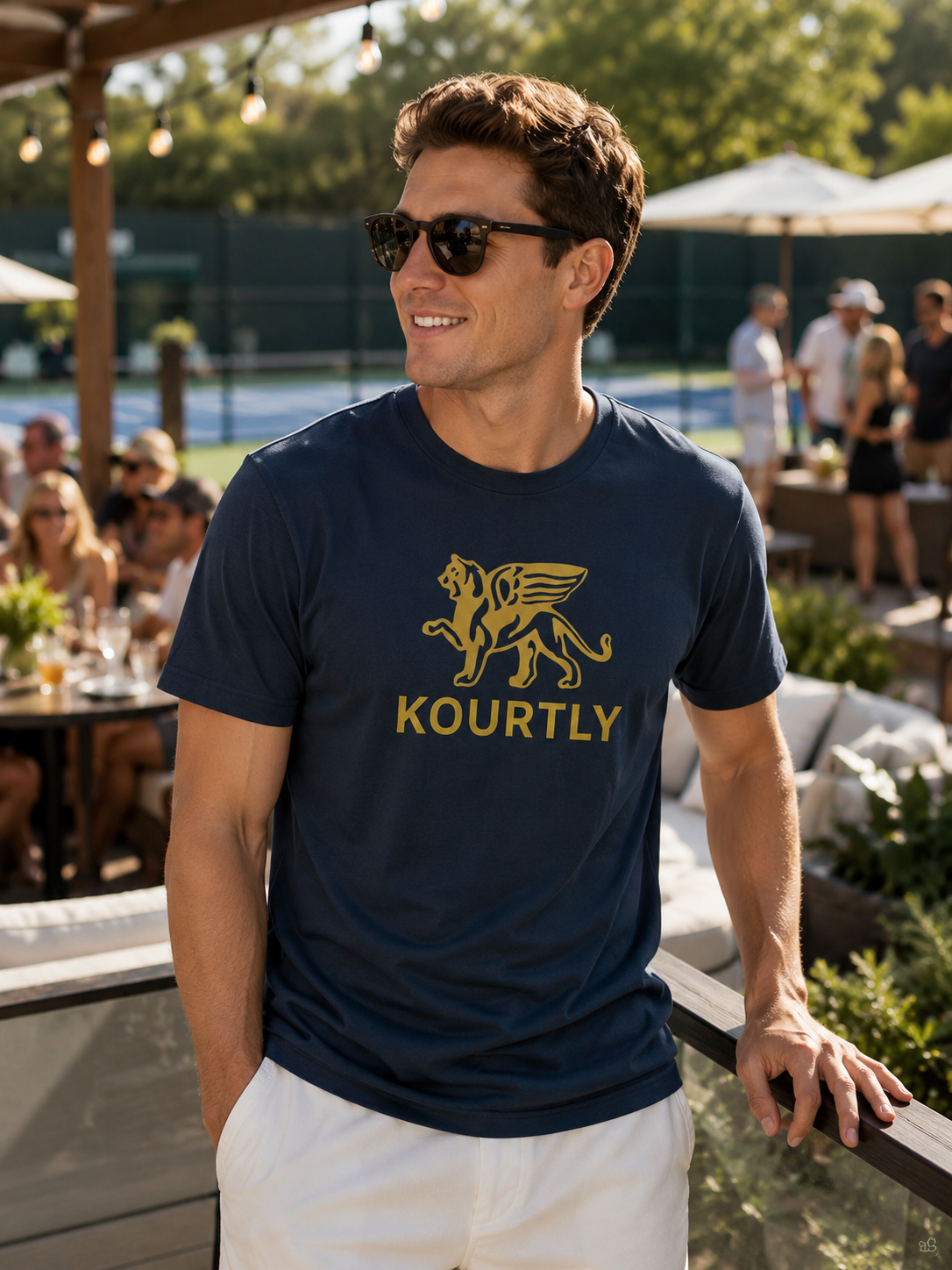 Gold Lion Pro Team Tee