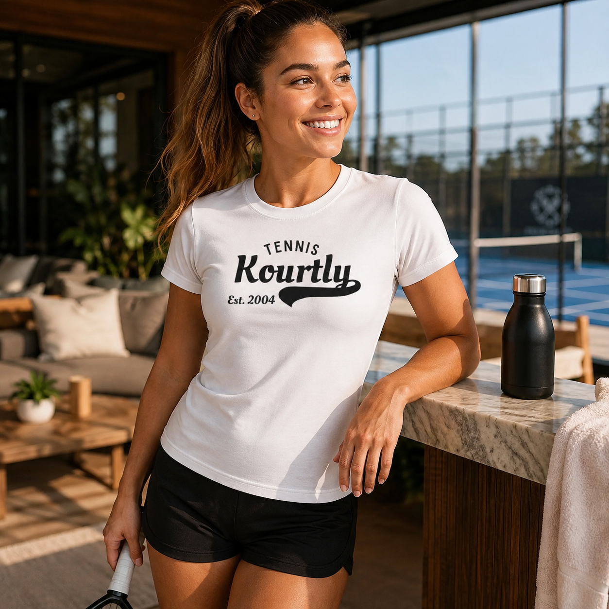 Women KOURTLY Signature Tennis Tee