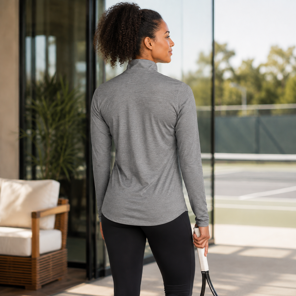 Women's Fusion Perform. Quarter-zip Pullover